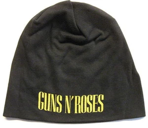 GUNS N' ROSES JERSEY BEANIE # 4 THE SPAGHETTI INCIDENT LOGO MÜTZE CAP - Picture 1 of 1