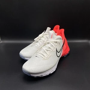 Nike Air Zoom Infinity Tour Golf White Infrared 23 Red CT0540-124 Men's size 9 - Picture 1 of 10