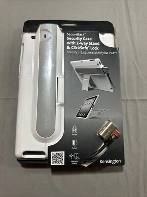Funda de seguridad Kensington SecureBack K39311US para iPad 2 Apple NUEVA Foto 1 de 4