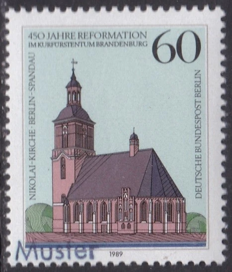Specimen, Berlin Sc9N581 Nikolai Church, Reformation 450 Anniversary - Image 1 of 1