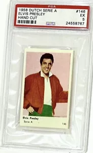 1958 OLANDESE "ELVIS PRESLEY" 1/1 PSA 5 *RARO* ((JENKKI BACK)) **PIÙ ALTO GRADO** - Foto 1 di 5