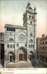 Genua Genova Italien Italia ~1900 Kathedrale Sankt Laurentius Cattedrale Lorenzo - Picture 1 of 2