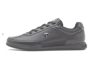 Auténticas zapatillas deportivas Polo Ralph Lauren Irvine negras bajas de cuero con cordones de vaca para hombre - Imagen 1 de 11