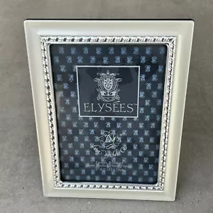 Elysees Silver Tone 4” x 6” Picture Frame Decorative Trim Tarnish Resistant NEW - Picture 1 of 6