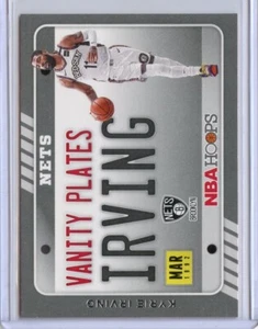 2020-21 Hoops Vanity Plates #11 Kyrie Irving - Picture 1 of 1