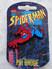 SPIDER-MAN - 1996 Marvel Comics - PIN BADGE - On Card
