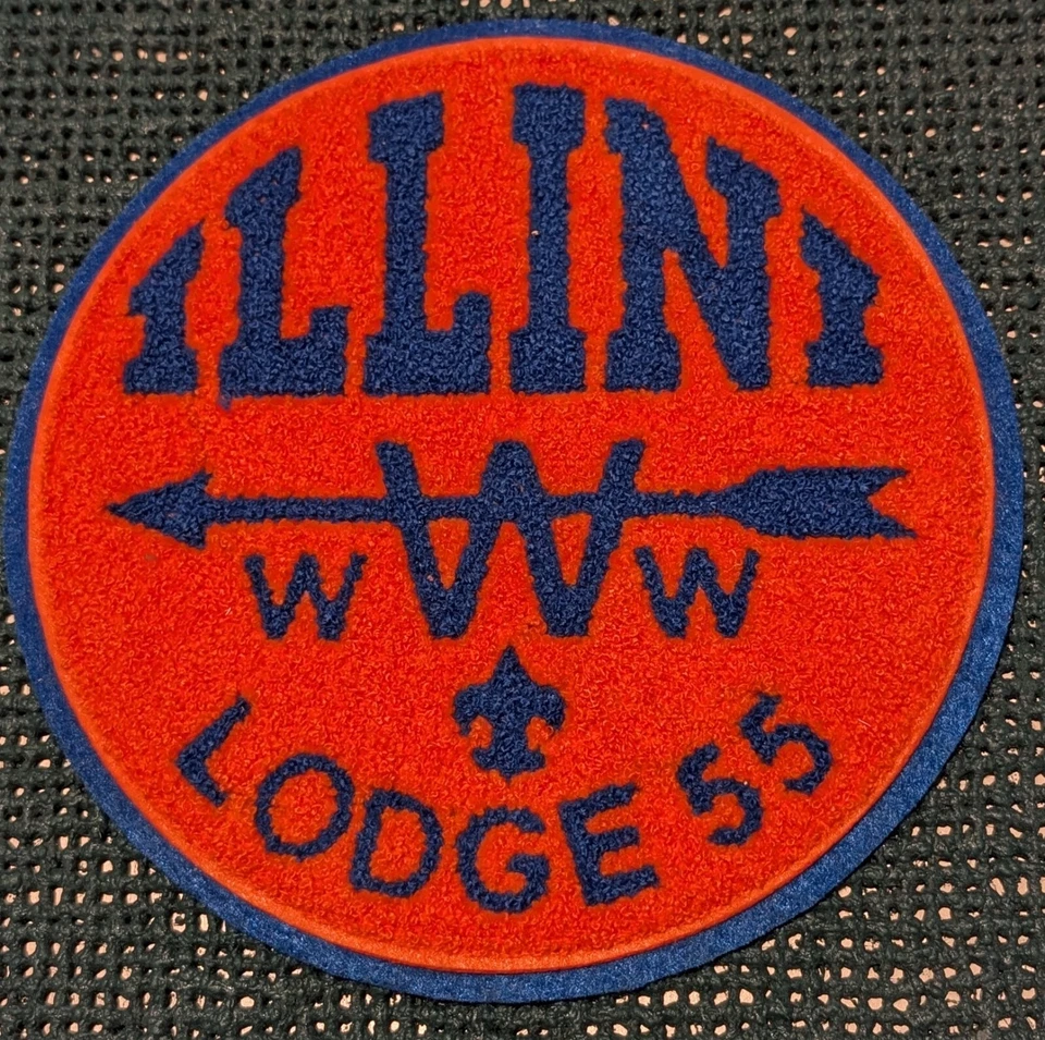 Illini Lodge 55 Chenille, C1 - Image 1 of 1