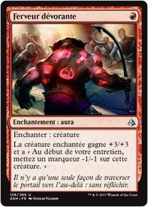 MTG Magic AKH - (x4) Consuming Fervor/Ferveur dévorante, French/VF - Bild 1 von 1