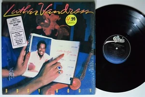 LUTHER VANDROSS Busy Body EPIC LP VG++ SHRINK 1st press w/hype sticker - Picture 1 of 2