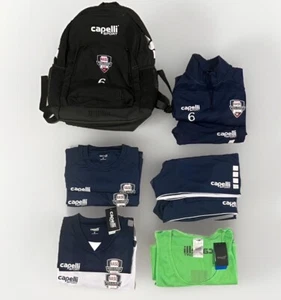 Lot New Capelli Sport Womens Soccer Sz M Bag Jerseys Shorts Warmups Joggers #6 - Picture 1 of 21