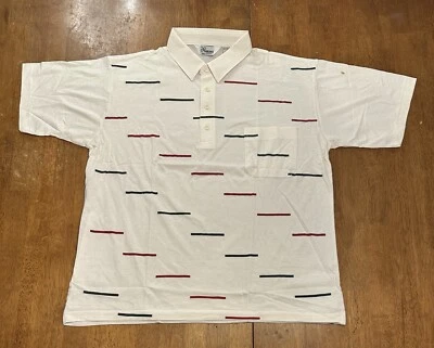 Vintage 80s Haband Polo Shirt Large - Image 1 of 4