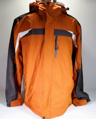 Athletech производительности верхняя одежда с капюшоном флис с подкладкой зимняя куртка мужская 3 X новый с Ярлыками - Изображение 1 из 4