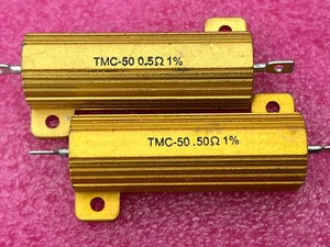 Resistor 0.5 ohm 50w 1% (2pcs) - Picture 1 of 1