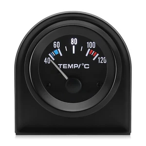 52MM Universal Pointer Water Temp Temperature Gauge 40-120℃ For Auto Car - Picture 1 of 13