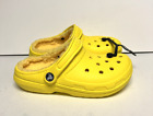 Crocs Womens Classic Lined Clogs Yellow Size 6