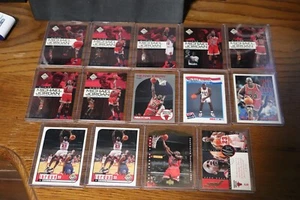 MICHAEL JORDAN 14 CARD LOT (individual cards listed in description ) - Picture 1 of 4
