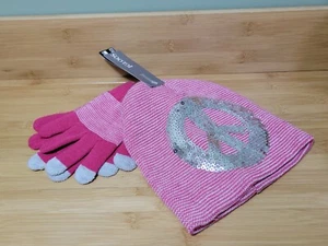 Igloos Hat and Touch Sensitive Pro Text Gloves Set Reflective NWT - Picture 1 of 6