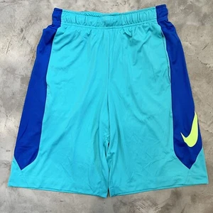 Nike Basketball Gym Shorts Hyperspeed Dri-Fit Men’s S Aqua Blue 684821 NWT - Picture 1 of 7