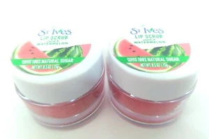 St. Ives Lip Scrub Juicy Watermelon 100% Natural Sugar 2 Pack Lot New - Picture 1 of 2