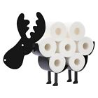 Shaped Toilet Paper Holder Deer Paper Roll Art Rack Home Furnishing Decor