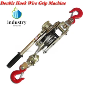 Pulling Tightening Tool Manual Rope Tensioner Electrician Pull Cable Clamp -4T - Picture 1 of 4