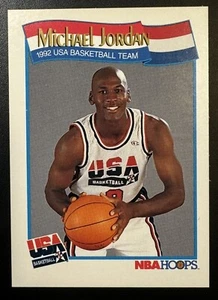 Michael Jordan 1991 NBA Hoops USA Basketball #579 - Picture 1 of 2