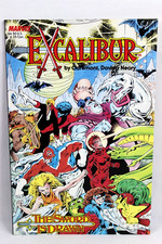 Excalibur The Sword is Drawn #1 1st Team App 3rd Print 1989 Marvel Comics F-