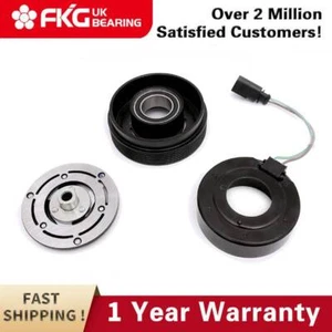 New A/C AC Compressor Clutch Fits Audi TT Quatro Jetta Golf & Beetle SD7V16 - Picture 1 of 7