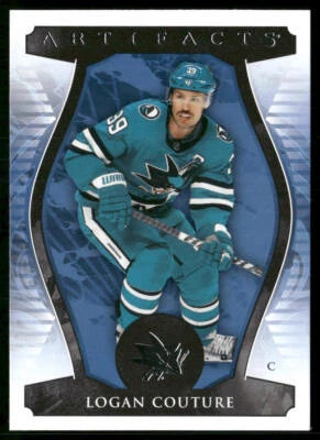 Logan Couture 2023-24 Upper Deck Artifacts #87 San Jose Sharks - Image 1 of 2