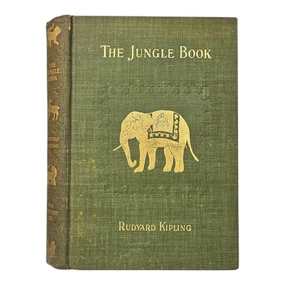 The Jungle Book - First American Edition, 1st Printing - 1894 - Rudyard Kipling - Image 1 of 4
