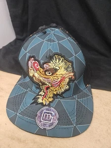 Gorra Grassroots X Android Jones Equipada Dragón Negra Edición Limitada - Imagen 1 de 4