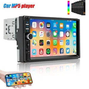 7" 1DIN Autoradio Apple Carplay Android Auto USB AUX IN FM Bluetooth aux TF MP5 - Bild 1 von 15