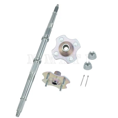 Eje trasero eje y buje de rueda para Honda TRX300FW Fourtrax 300 4X4 1992-2000 Foto 1 de 4