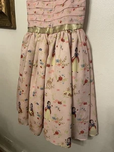 Disney Store Snow White Princess Party Dress Girls 5/6 Pink fancy Warren once - Picture 1 of 15
