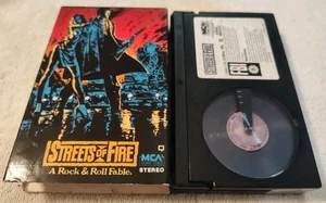 Streets of Fire (BETAMAX MCA 1984) Michael Pare Rick Moranis Biker Gang/Musical - Picture 1 of 2