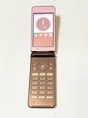 KYOCERA GRATINA 4G KYF31  Android Flip Phone pink Unlocked From Japan - Image 1 of 4