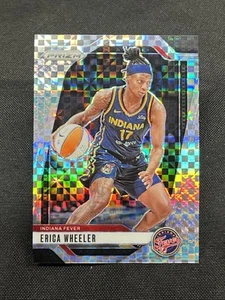 2024 PANINI PRIZM WNBA #61 ERICA WHEELER CHECKERBOARD SSP INDIANA FEVER - Bild 1 von 2
