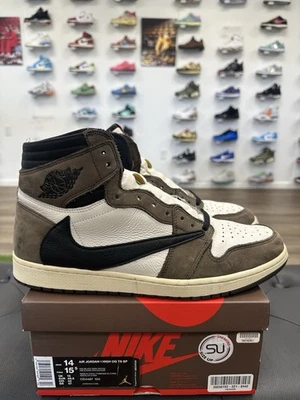 Talla 14 - Jordan 1 Retro OG x Travis Scott High Mocha Foto 1 de 4