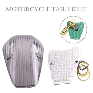 Rücklicht Integrierte Drehsignalleuchte für Honda VTX1300 CUSTOM VTX1800 Rauch - Picture 1 of 6