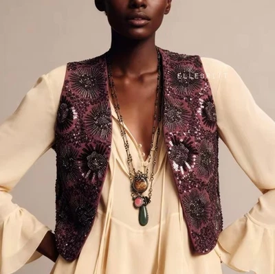 Collar colgante de piedra de resina gota de agua cadenas de metal vintage estilo Zara Foto 1 de 4