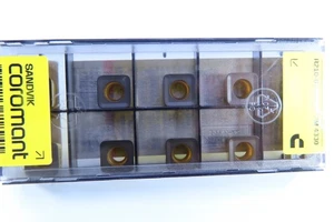 NEW BOX ( 10 PCS ) SANDVIK COROMILL 210 R210 09 04 14E-PM 4330 CARBIDE INSERTS - Picture 1 of 4