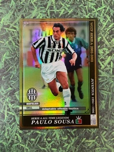 Panini WCCF 2002-03 Paulo Sousa Juventus Refractor Card Legends ATLE - Bild 1 von 2
