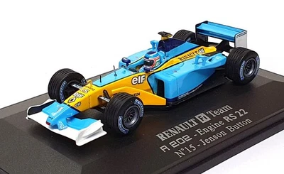 Universal Hobbies 1/43 Scale 2186 - F1 Renault R 202 Engine RS 22 #15 J. Button - Image 1 of 4
