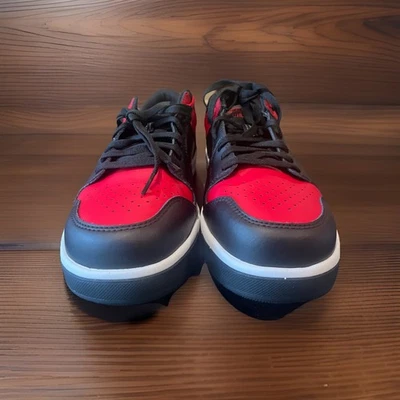 Keen Utility Mens Overton CT Star Red/Black Leather Work Shoes Size 8 - Image 1 of 4