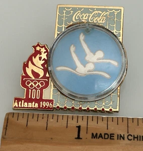 Olympische Spiele 1996 Coca Cola Atlanta Anstecknadel - Bild 1 von 2