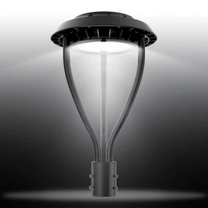 150W Led Post Top Light with Photocell Sensor Circular Area Lights [Equiv. 700W] - Picture 1 of 8