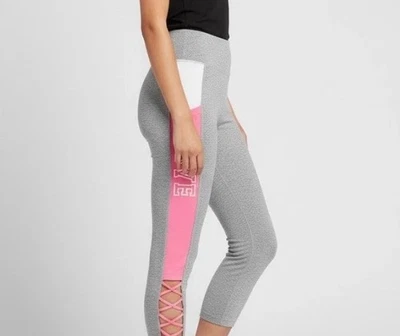 Leggings Victoria's Secret longitud capri para mujer talla grande AMOR abajo cada pierna Foto 1 de 4