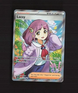 Carta Pokémon Holo Ultra Rara Arte Completo Corona Estelar Lacey 166/142 LP+ - Imagen 1 de 10