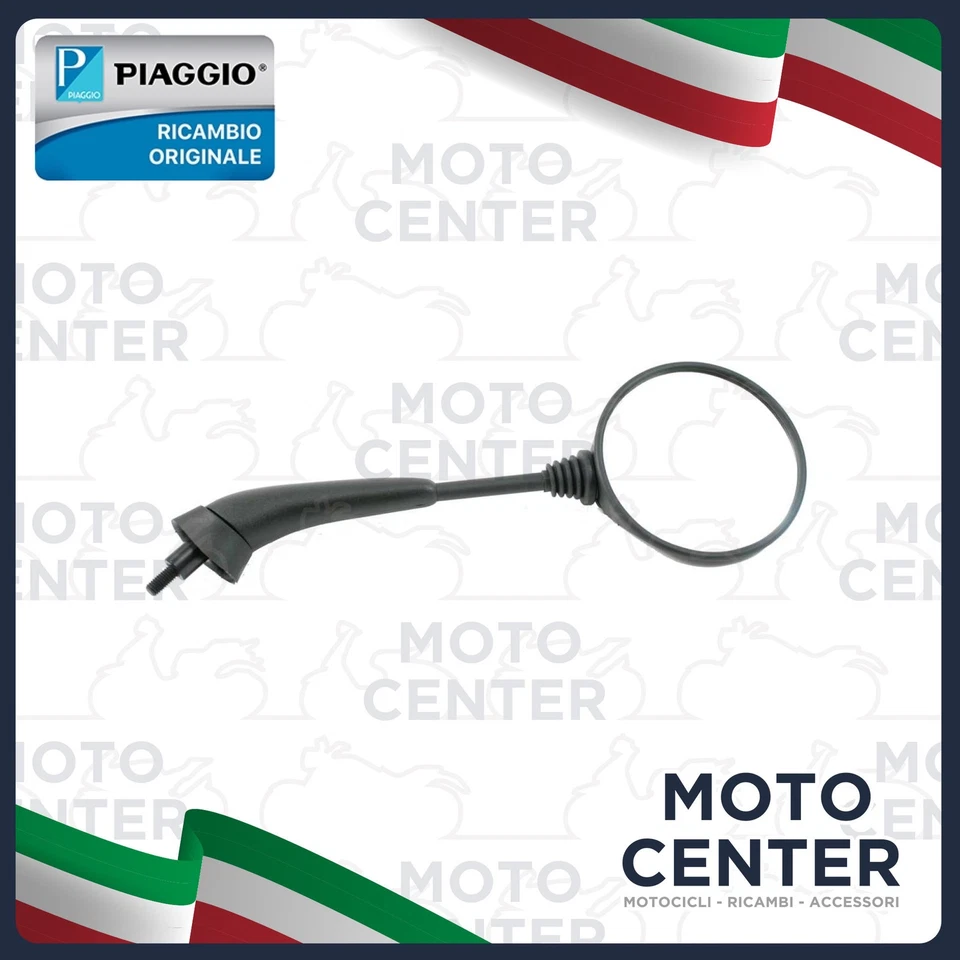 Espejo Negro Derecho. Piaggio Liberty 50 ('97-'05) - Liberty 125 ('98-'02) - Imagen 1 de 1