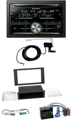 Pioneer CD USB MP3 Bluetooth 2DIN DAB Autoradio für Seat Ibiza 2015-2017 schwarz - Bild 1 von 4